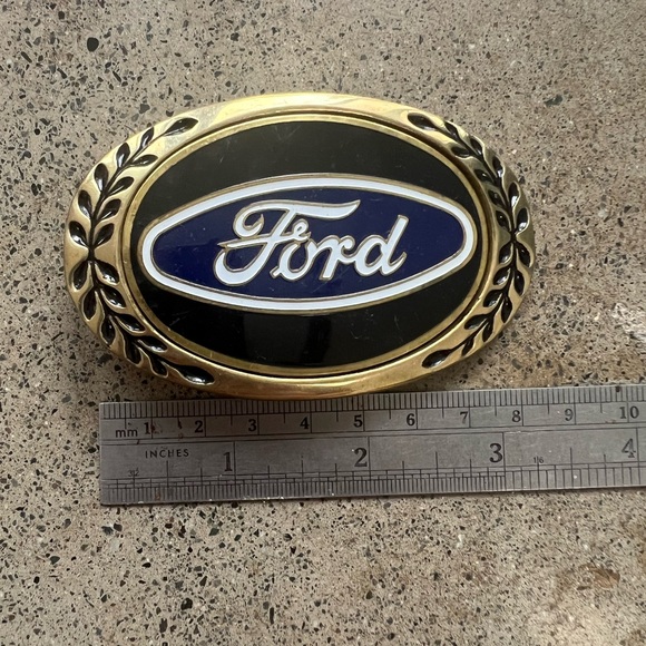 Ford Buckle in solid brass - Picture 3 of 4